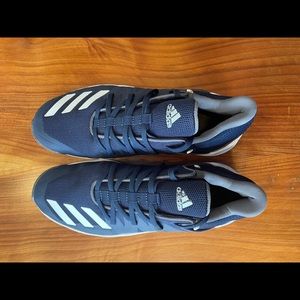 Adidas mens blue turf shoe size 8